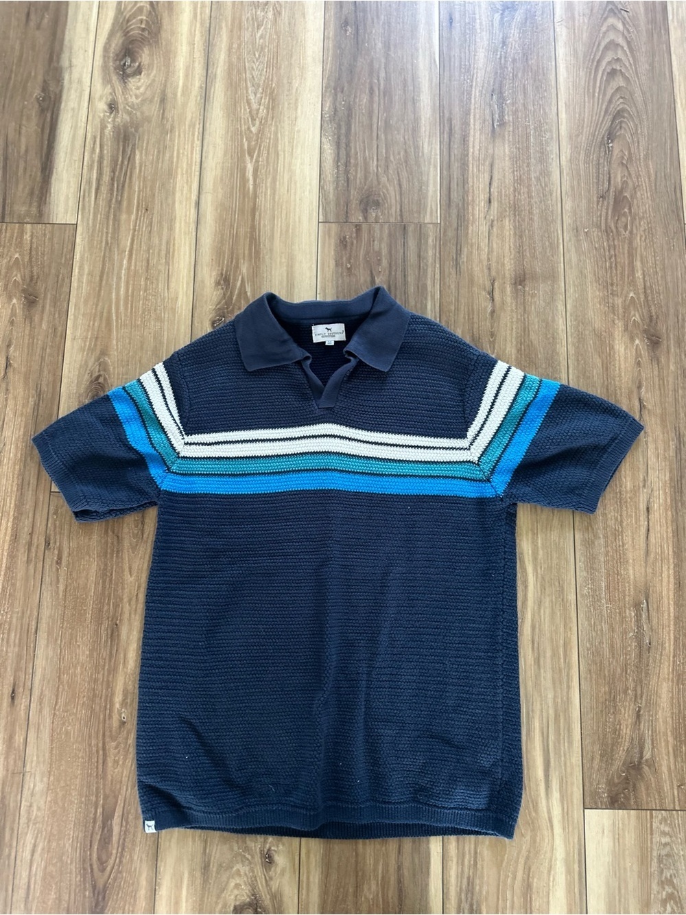 Simply southern outfitters men’s Navy Knit polo shirt size medium